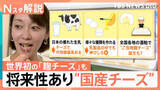 「酪農家を救う？将来性ありの国産チーズ　背景に農水省“103億円プロジェクト”【Nスタ解説】」の画像1