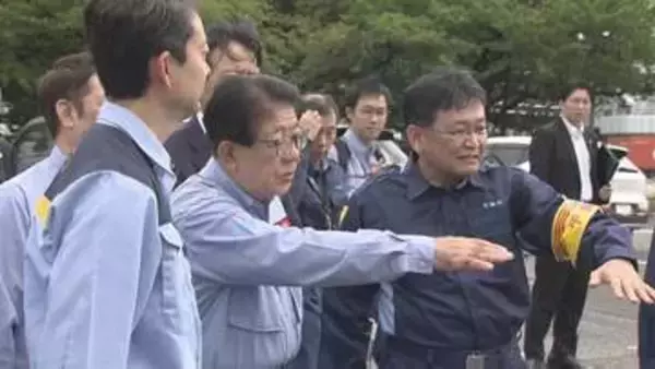 千葉豪雨から3週間 金子国交大臣が被災状況を視察 全国6か所のアンダーパスで冠水のおそれある場合の「事前通行規制」を導入へ