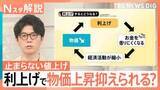「6月は1078品目、7月は2269品目…止まらない飲食料品の値上げ、「利上げ」で物価上昇は抑えられる？【Nスタ解説】」の画像1