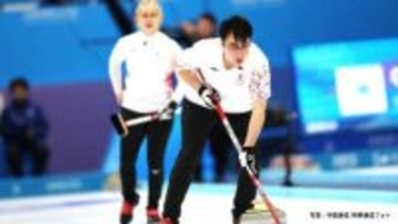 カーリング混合ダブルス日本代表、最終エンドでラトビアに大逆転負け 予選リーグ通算1勝2敗に【五輪世界最終予選】