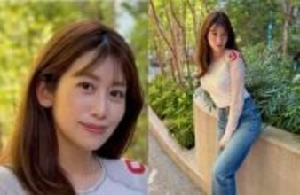 【 中川安奈 】　デニム姿のオフショットに反響　「綺麗でとってもカッコいい❤❤❤」「安奈スタイル魅力的」