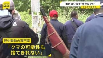 都内の公園で「大きなフン」 野生動物の専門家「クマの可能性も捨てきれない」JR立川駅から4キロほど離れた東京・昭島市の公園