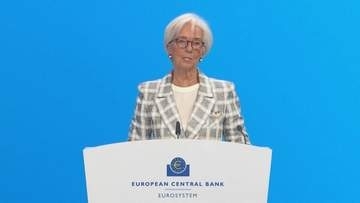 ヨーロッパ中央銀行 ラガルド総裁が任期途中で辞任へ　フランス大統領選で極右政党が勝利した場合に備え後任人事急ぐ狙い