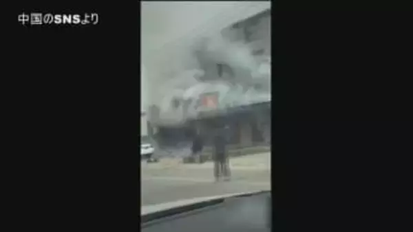 中国　湖北省の爆竹販売店で爆発12人が死亡　「春節」で多くの人が爆竹使用