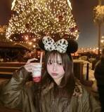 「【辻希美・長女】希空　「今年もクリスマスディズニー❤」「このいちごミルク大好き！！！」」の画像1