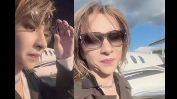 【 YOSHIKI 】サングラスを外し日本でリラックスする動画公開に反響「元気そうで良かった」「よっちゃんお顔見れて嬉しい」