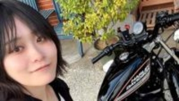 【 彩雪 】愛車・ハーレーダビッドソンでお出かけ「春はツーリングが気持ち良い気候だなあ」