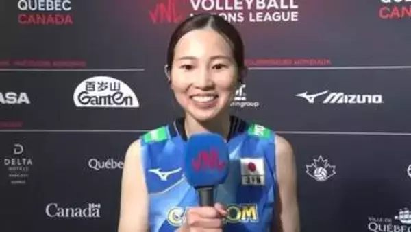 35歳で初代表の司令塔・栄絵里香「すごく緊張」も「エナジーを与えるような感じで」【試合後コメント】