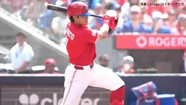 岡本和真 レアの赤ユニホームで30歳初安打初打点 4試合ぶりのマルチ、ブ軍は4カードぶりの勝ち越しで借金“5”