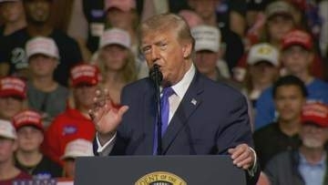 トランプ大統領　アイオワとカンザスで選挙演説へ　中止の方針を再転換