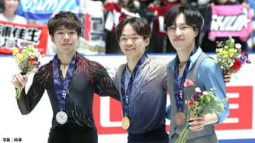 鍵山優真が全日本連覇、ミラノ五輪代表に内定！佐藤駿2位で代表確実に、三浦佳生が気迫の演技で3位 代表入りに前進