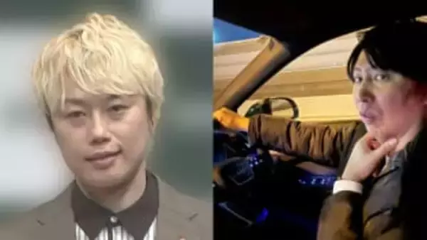 【 見取り図・リリー 】　ニューヨーク屋敷の「愛車」アウディで新年挨拶　独特な写り方に　「顔どないなってますのん」とツッコミ殺到