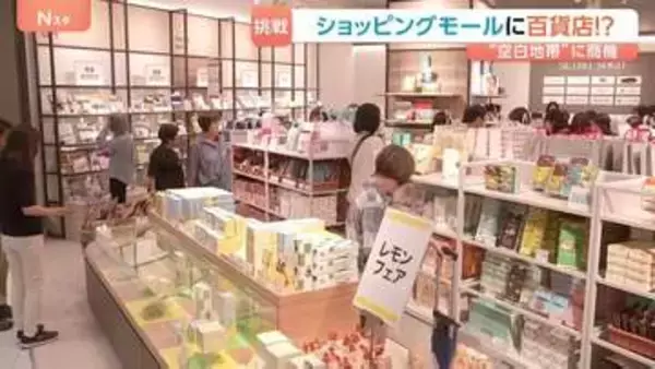 イオンの超大型ショッピングモールの中に「そごう・西武」？ 閉店相次ぎ“百貨店空白地帯”が拡大 「ミニ百貨店」に商機