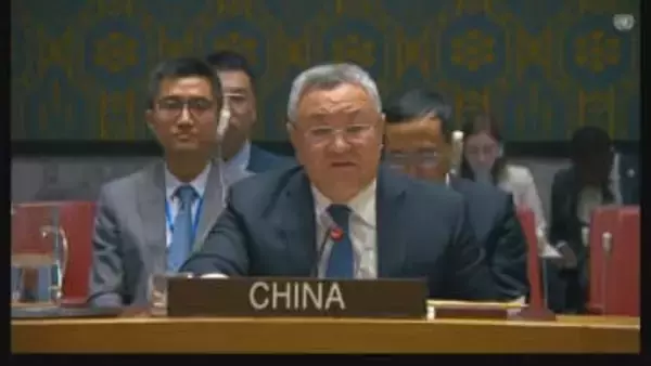 国連安保理で中国が高市総理の発言撤回求める　日本の国連大使が反論