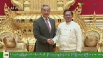 ミャンマー 軍主導の新政権の大統領が中国外相と会談 関係強化を確認