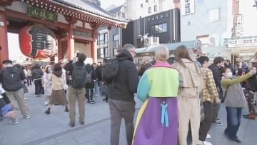 今年の訪日外国人数 前年比120万人減少の見通し 中国との関係悪化が背景