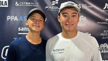 男子ダブルスの船水雄太、タマ・シマブクロペアが決勝進出　藤原里華は2種目でメダル確定【ピックルボール東京OP】