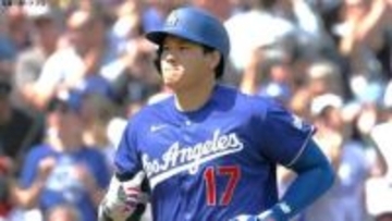 大谷翔平が待望1号＆今季初マルチ！連続試合出塁は自己最長「38」に、タッカー＆ベッツら上位打線のアーチ攻勢でド軍大勝
