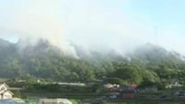 広島・福山市で山火事　消防車46台が出動 鎮火のめど立たず