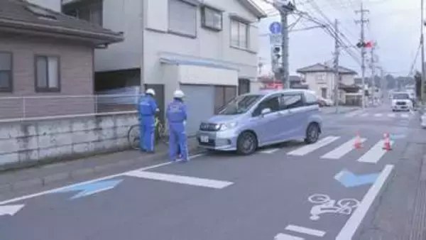 「人が挟まれている」宇都宮市で自転車の男子高校生（17）が車にはねられ下敷きに　病院搬送も命に別状なし　栃木県警