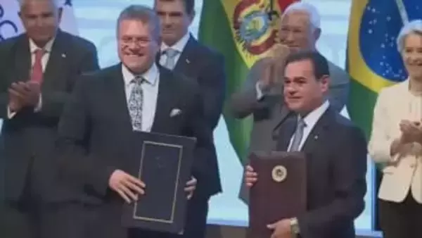 EUと南米が自由貿易協定に署名“人口7億人の巨大市場へ”フランスの農家らが反発 今後の承認手続きは不透明