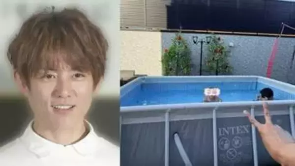 【 杉浦太陽 】5月中旬に早くも『自宅プール開き』を報告　今年初の真夏日に「組み立てるのに汗だく」