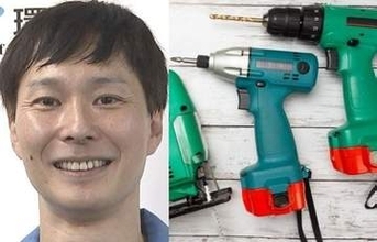 【 ごみ清掃芸人 】「電動工具にもリチウムイオン電池が使われています！」「衝撃を受けた電池は発火する可能性があります！」【マシンガンズ滝沢】
