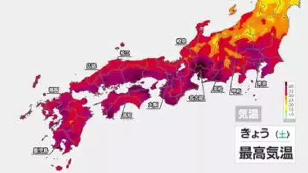 危険な暑さと雷雨　史上初5日連続酷暑日か　北陸・東北は梅雨末期の大雨