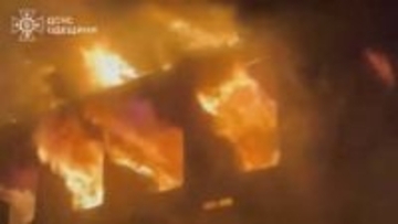 ウクライナ南部でトルコの貨物船炎上　ゼレンスキー大統領“ロシアによる攻撃”として非難