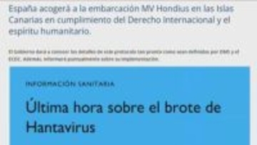 スペイン・カナリア諸島でハンタウイルス集団感染疑いのクルーズ船受け入れへ　スペイン保健省