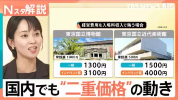 国立博物館が「3倍」の3100円に？国内でも“二重価格”の動き メリット・デメリットは【Nスタ解説】