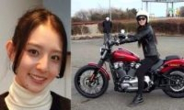 【 宮原華音 】　バイク女子　「2年ぶりにバイク乗りました」「乗るとやっぱり怖いけど楽しいなぁ」「#harlaydavidson」