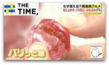 バリむに・プチもち・じゅんわり「新食感グルメ」なぜ増える？【THE TIME,】