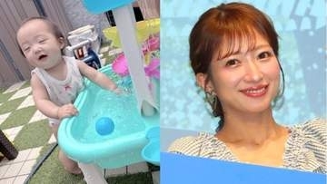 【 辻希美 】愛娘・夢空ちゃん「初水遊び」自宅の庭で「夢中になって遊んで」からの「お昼寝」