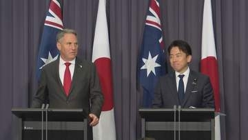 小泉防衛大臣　豪・国防相と会談　長射程ミサイルの発射試験で協力推進へ