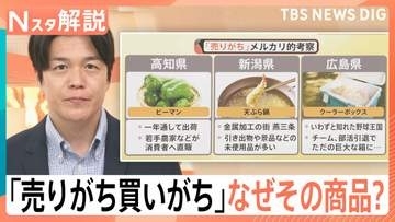 大阪は「おまけ」付き、宮城は伊達政宗が“ループ”？メルカリ「売りがち買いがち大調査」で見えた県民性【Nスタ解説】
