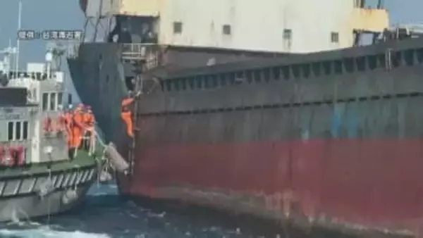 台湾海底ケーブル損傷事件　中国当局が「貨物船は台湾人首謀の密輸船」と発表