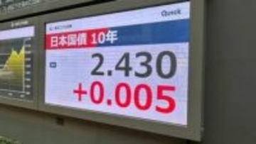 長期金利 一時2.43％まで上昇、原油価格は一時116ドル台で高止まり… 中東情勢の緊迫化による原油高騰でインフレ懸念