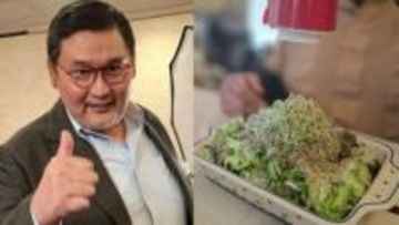 【 貴乃花光司 】「相変わらずの山のようなジャコサラダをいただきます」山盛りサラダを公開　ファンから「現役時代の稽古後かと思った」とツッコミも