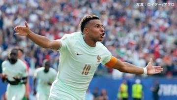 エムバペが先制弾！今大会8ゴール目、得点ランキング再び首位に【北中米W杯】