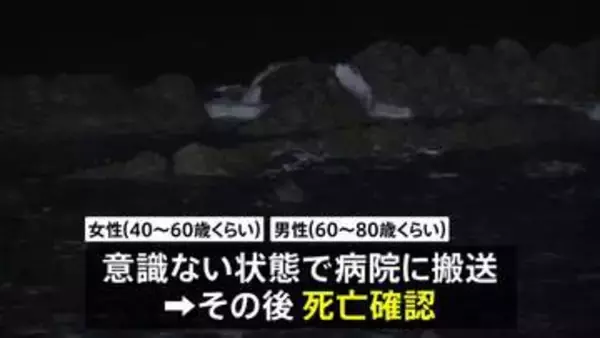 海岸で「男女2人が溺れている」と通報　2人は意識ない状態で病院に搬送、死亡確認　茨城・ひたちなか市