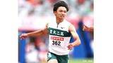 「男子100m、予選自己ベストの篠崎博翔は10秒43で準決勝敗退　18歳の菅野翔唯も出だし好調も失速、8着でフィニッシュ【U20世界陸上】」の画像1