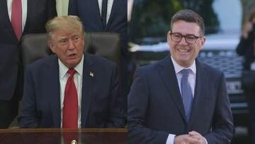 トランプ大統領　イギリス・バーナム首相と初会談へ　国連総会への出席にあわせ