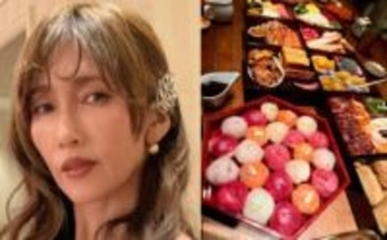 【 工藤静香 】 「これからも、自分の心に正直に向き合い、目標を大切にしながら歩んでいけますように」　豪華おせち料理と共に　心境を綴る