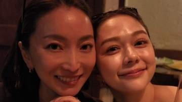 【 加藤綾菜 】村重杏奈さんと飲み会「同じ事務所で仲良しのシゲとお仕事の仲間と」仲良し2ショット写真を公開