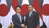 「日インドネシア防衛トップが日本の防衛装備の輸出などをめぐり会談　防衛協力拡大の協定に署名」の画像1