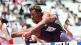 「村竹ラシッドは13秒13で2位　優勝のJ.ブリットに0秒06届かず　23年の泉谷駿介以来のVならず　やり投げ北口榛花は7位【DL厦門大会】」の画像1