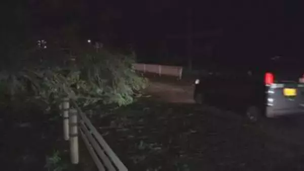 台風13号 沖縄本島地方が暴風域　東村で降水量200ミリ超　本島北部中心に約1万4000戸停電