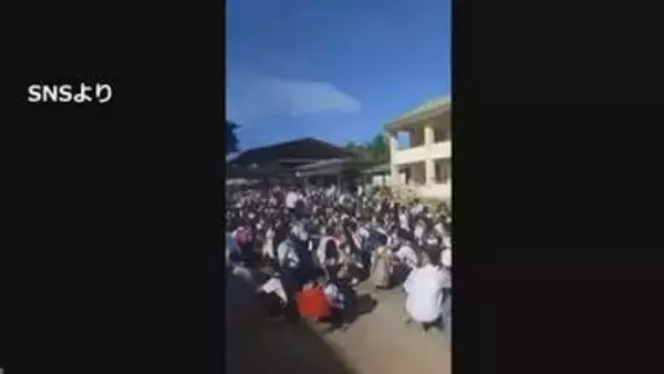 【速報】フィリピンでM7.8地震 沿岸部に津波警報　学校の建物倒壊被害も
