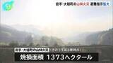 「岩手・大槌町の山林火災、避難指示の対象地区を拡大」の画像1